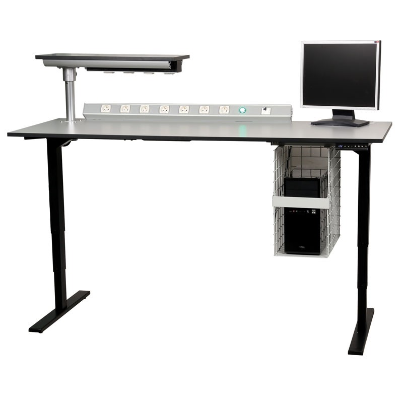 Electrically Adjustable Computer Desk